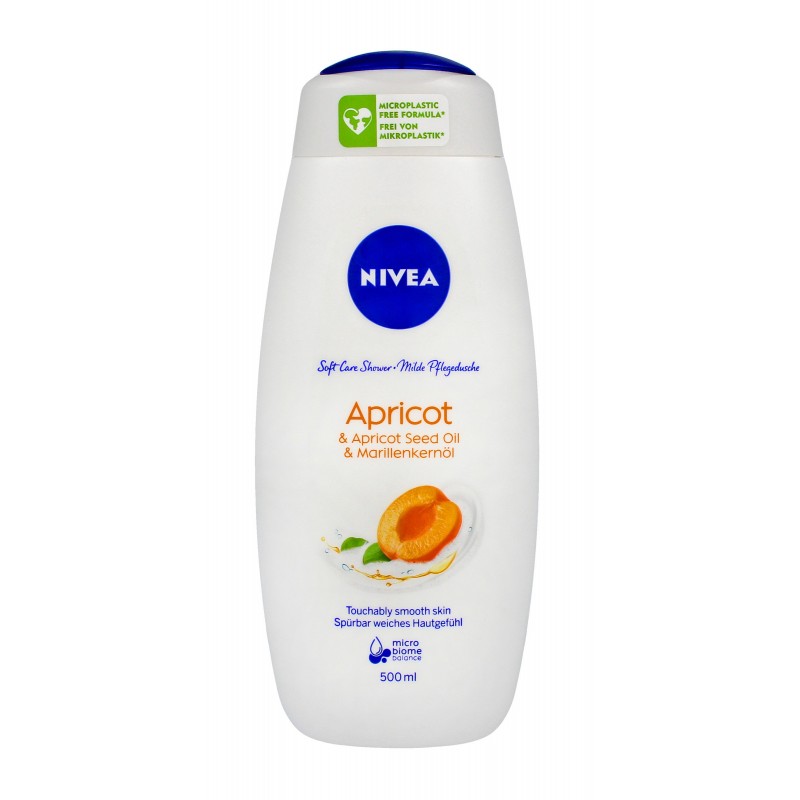 NIVEA Care Shower Pielęgnujący żel pod prysznic Apricot & Apricot Seed Oil - edycja limitowana - 500 ml