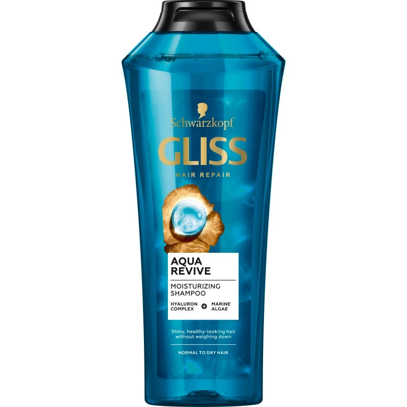 Schwarzkopf Gliss Hair Repair Szampon do włosów Aqua Revive 400ml