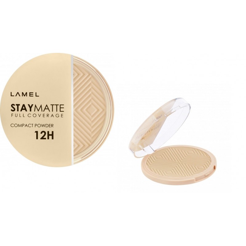 LAMEL Basic Puder kompaktowy Stay Matte 12H nr 401  12g