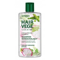 CHANTAL Sessio Hair Vege Coctail Szampon wzmacniający do włosów - Green Peas 300 ml