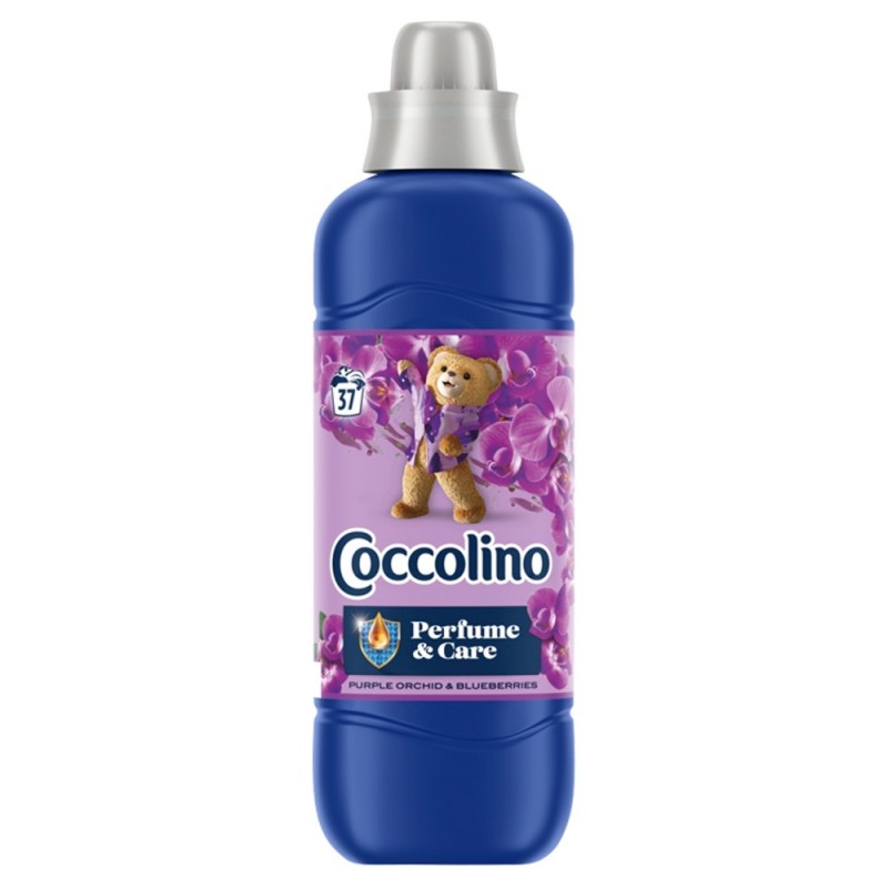 COCCOLINO Perfume & Care Płyn do płukania tkanin Purple Orchid&Blueberries  925ml (37 prań)