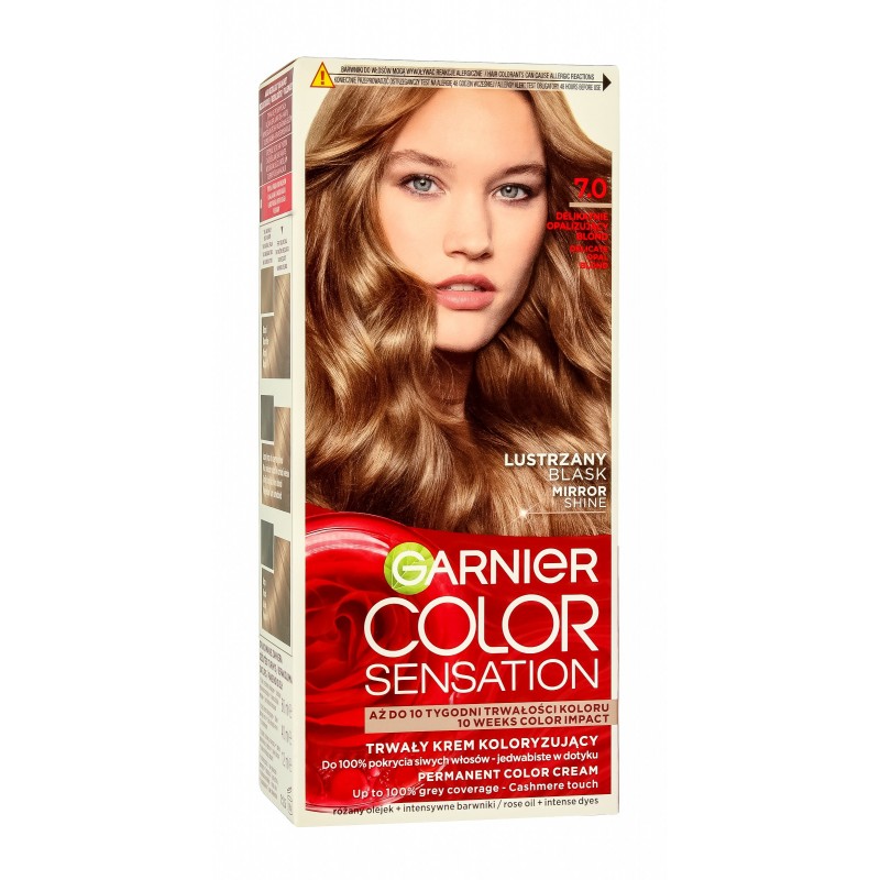 Garnier Color Sensation Krem koloryzujący 7.0 Opal Blond- Delikatnie Opalizujący Blond 1op.