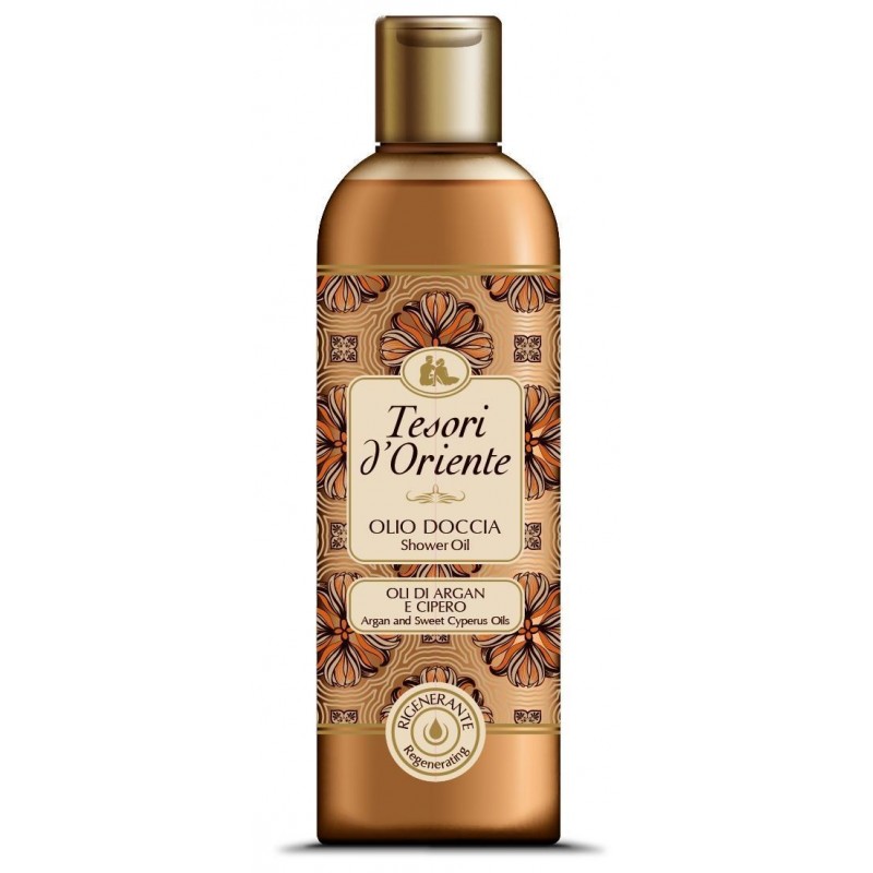 TESORI D`ORIENTE Olejek pod prysznic - Argan & Olej Cyperysowy 250ml