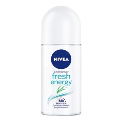 NIVEA Antyperspirant damski w kulce Energy Fresh 50 ml