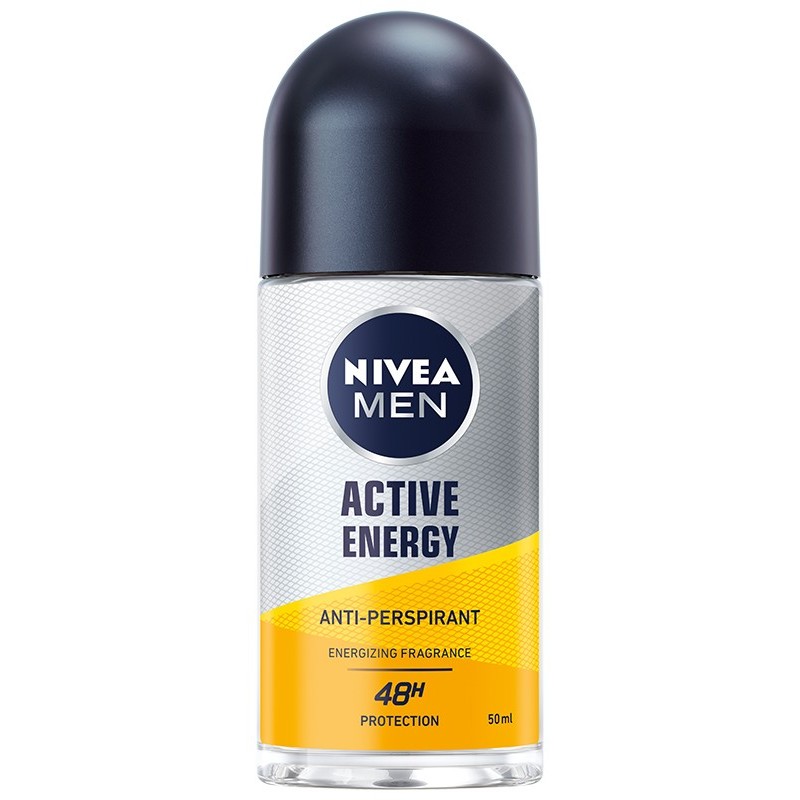 NIVEA MEN Antyperspirant w kulce Active Energy 50 ml