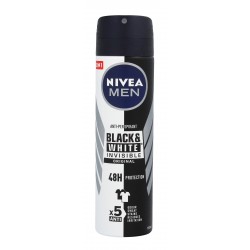 NIVEA MEN Antyperspirant w sprayu Black & White Invisible Original 150 ml
