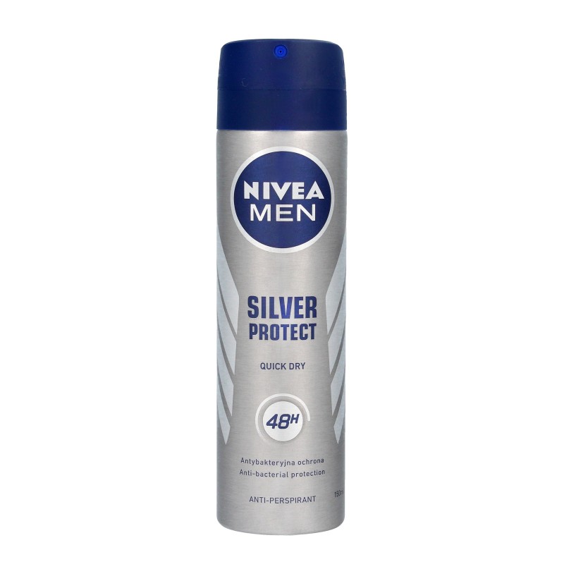 NIVEA MEN Antyperspirant w sprayu Silver Protect 150 ml