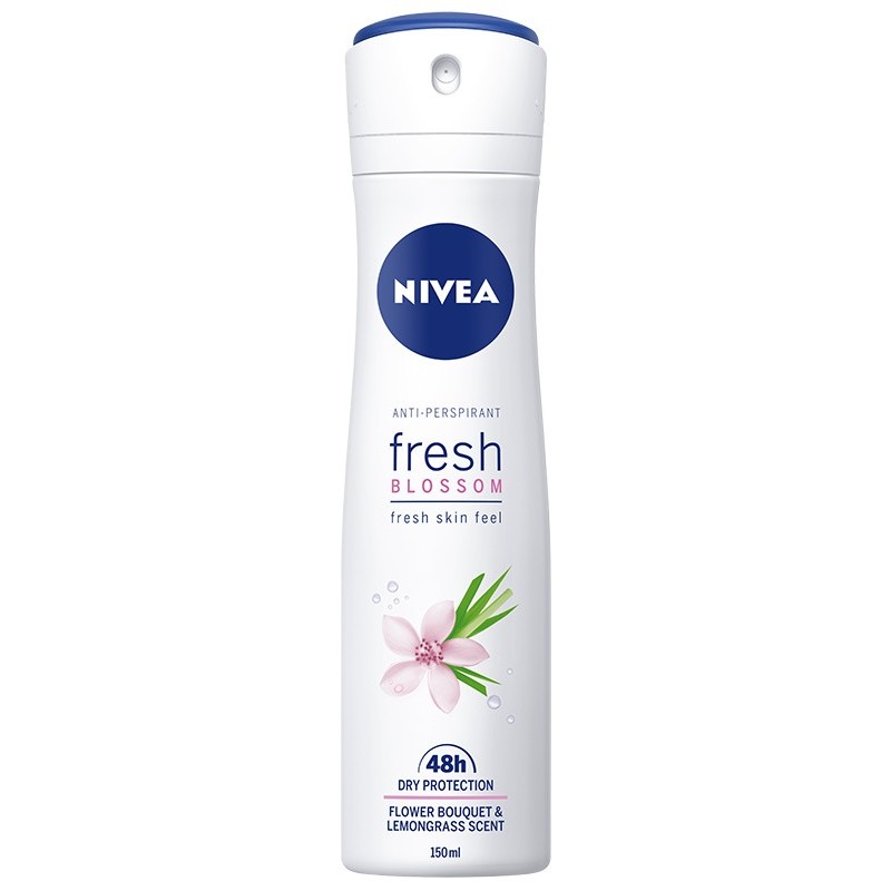 NIVEA Antyperspirant damski w sprayu Fresh Blossom 150 ml