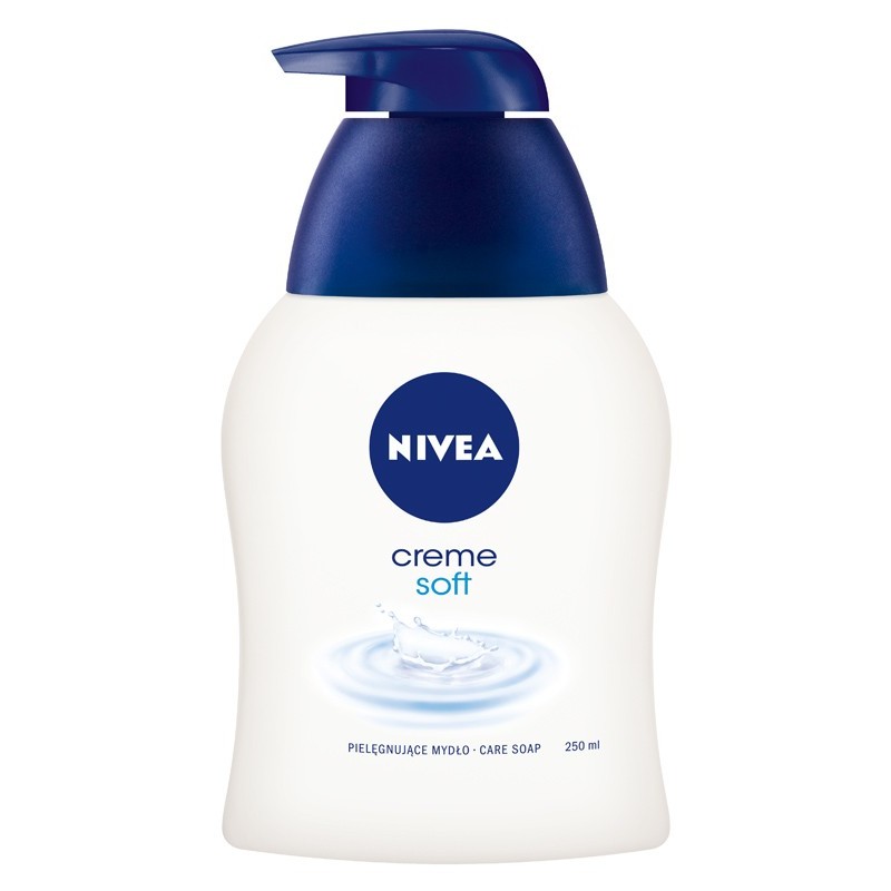 NIVEA Care Soap Pielęgnujące mydło w płynie z mleczkiem migdałowym Creme Soft 250 ml