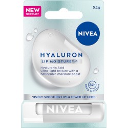 NIVEA Hyaluron Lip Moisture Plus Nawilżający balsam do ust - Transparent 5.2 g