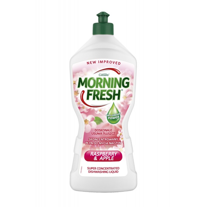 CUSSONS Morning Fresh Skoncentrowany Płyn do mycia naczyń - Raspberry & Apple 900ml