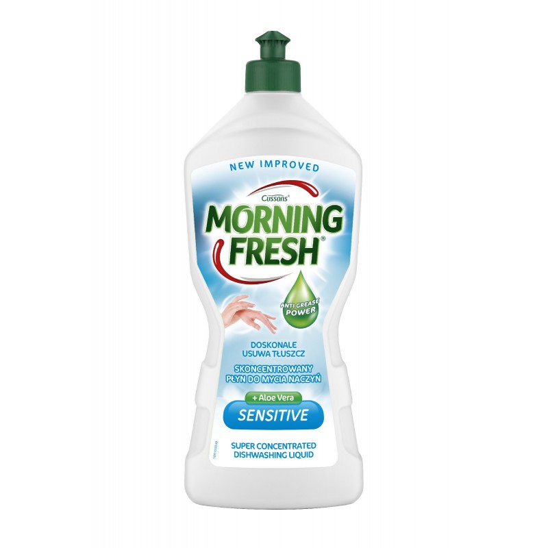 CUSSONS Morning Fresh Skoncentrowany Płyn do mycia naczyń - Sensitive 900ml