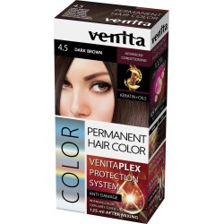 VENITA Color Farba do włosów Venita Plex nr 4.5 Dark Brown 1op.