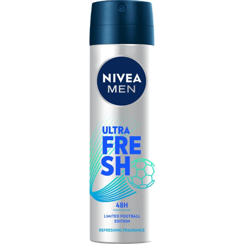 NIVEA MEN Antyperspirant w sprayu Ultra Fresh 150 ml - wersja limitowana
