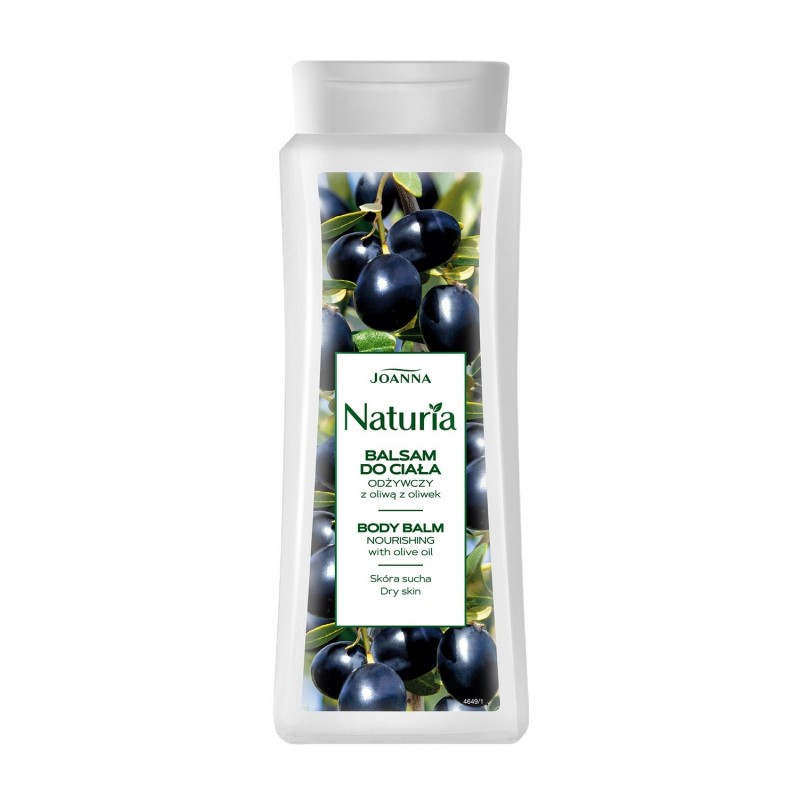 JOANNA Naturia Balsam do ciała odżywczy - Oliwa z oliwek 500 ml