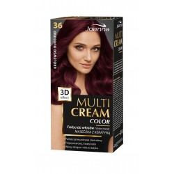 JOANNA Multi Cream Color Farba do włosów nr 36 Królewski Burgund