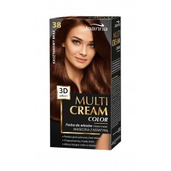 JOANNA Multi Cream Color Farba do włosów nr 38 Kasztanowy Brąz