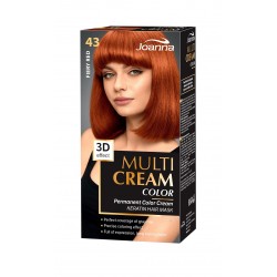 JOANNA Multi Cream Color Farba do włosów nr 43 Płomienny Rudy