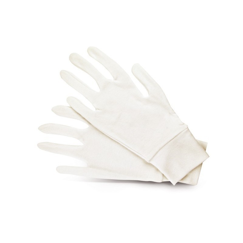 DONEGAL Rękawiczki kosmetyczne bawełniane ze ściągaczem (6105) 1 op. - 2 szt.