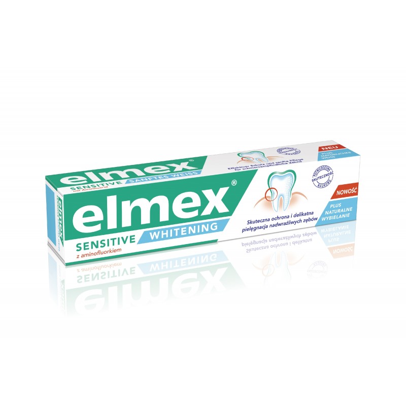 Elmex Sensitive Whitening Pasta do zębów wybielająca 75ml