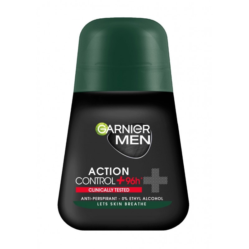 Garnier Men Dezodorant roll-on Action Control 96h+ Clinically Tested   50ml