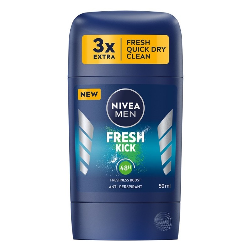 NIVEA MEN Antyperspirant w sztyfcie Fresh Kick 50 ml