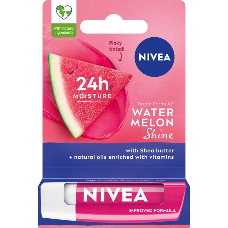 NIVEA Lip Care Pielęgnująca pomadka do ust Watermelon Shine 4.8 g