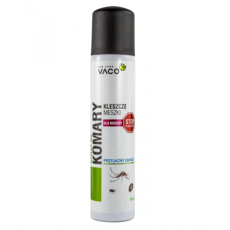 VACO Spray na komary,kleszcze i meszki dla rodziny 100ml