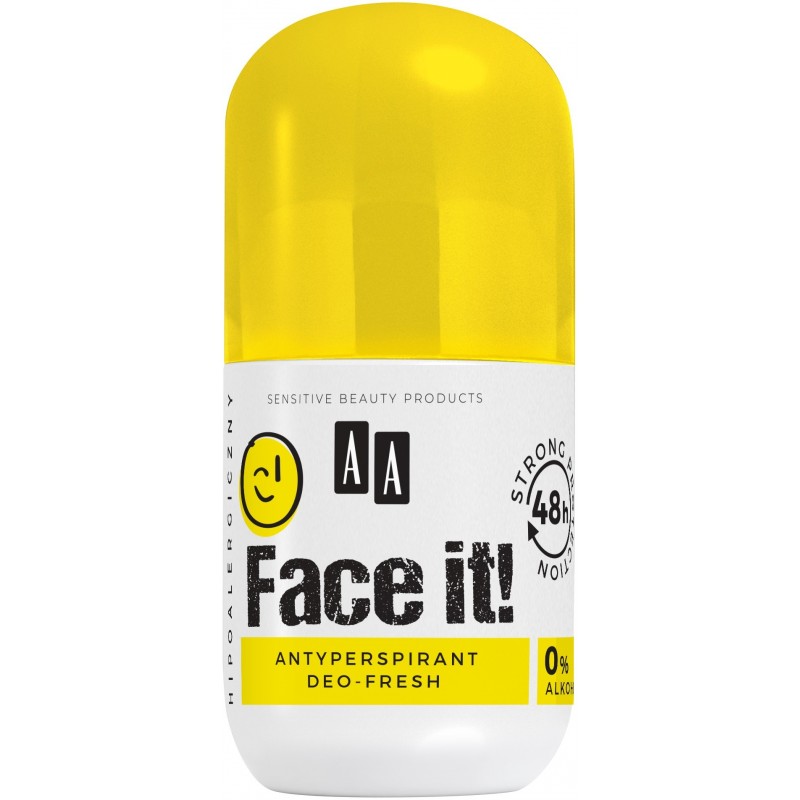 AA Face It! Dezodorant antyperspirant roll-on Fresh 50ml