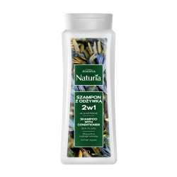 JOANNA Naturia Szampon z odżywką 2w1 do wszystkie rodzajów włosów - Algi morskie 500 ml