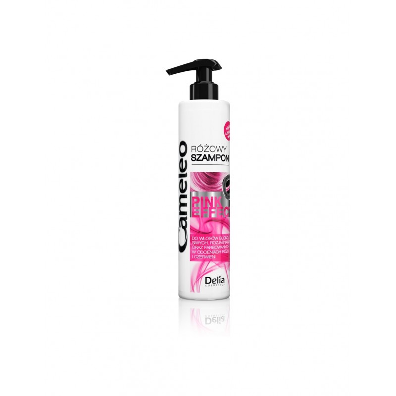 DELIA COSMETICS CAMELEO PINK EFFECT Pielęgnujący szampon z z efektem różowych refleksów 250ml