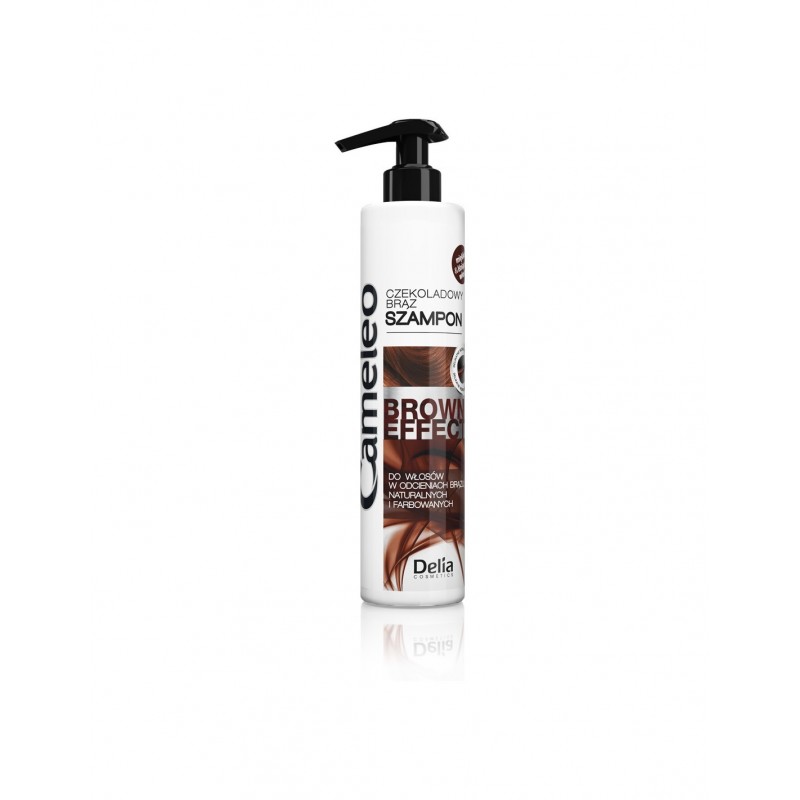 DELIA COSMETICS CAMELEO BROWN EFFECT Odświeżający szampon z efektem pogłębienia koloru dla brunetek 250ml