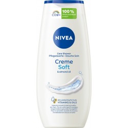 NIVEA Care Shower Kremowy żel pod prysznic z olejkiem migdałowym Creme Soft 250 ml