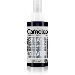 DELIA COSMETICS CAMELEO Spray & Go Srebrny spray koloryzujący do włosów 150ml