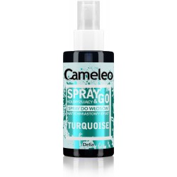 DELIA COSMETICS CAMELEO Spray & Go Turkusowy spray koloryzujący do włosów 150ml
