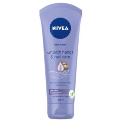 NIVEA Hand Cream Wygładzający krem do rąk i paznokci Smooth Hands & Nail Care 100 ml