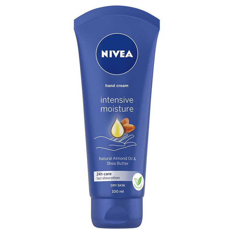NIVEA Hand Cream Krem do rąk intensywnie nawilżający Intensive Moisture 100 ml