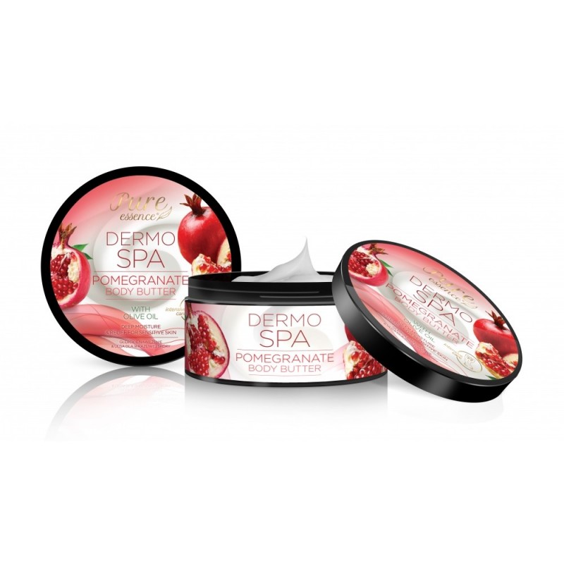 PURE ESSENCE Dermo Spa Głęboko Nawilżające Masło do ciała Pomegranate 200ml