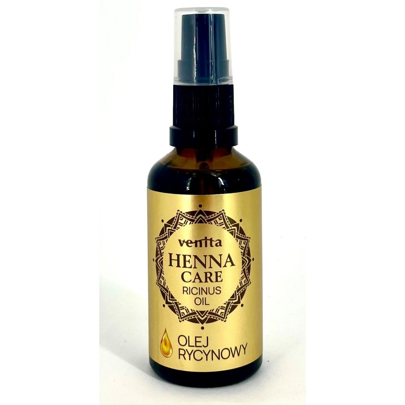 VENITA Henna Care Olej rycynowy 100% z ekstraktem z henny 50 ml