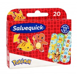 Salvequick Plastry opatrunkowe dla dzieci Pokemon 1op.-20szt