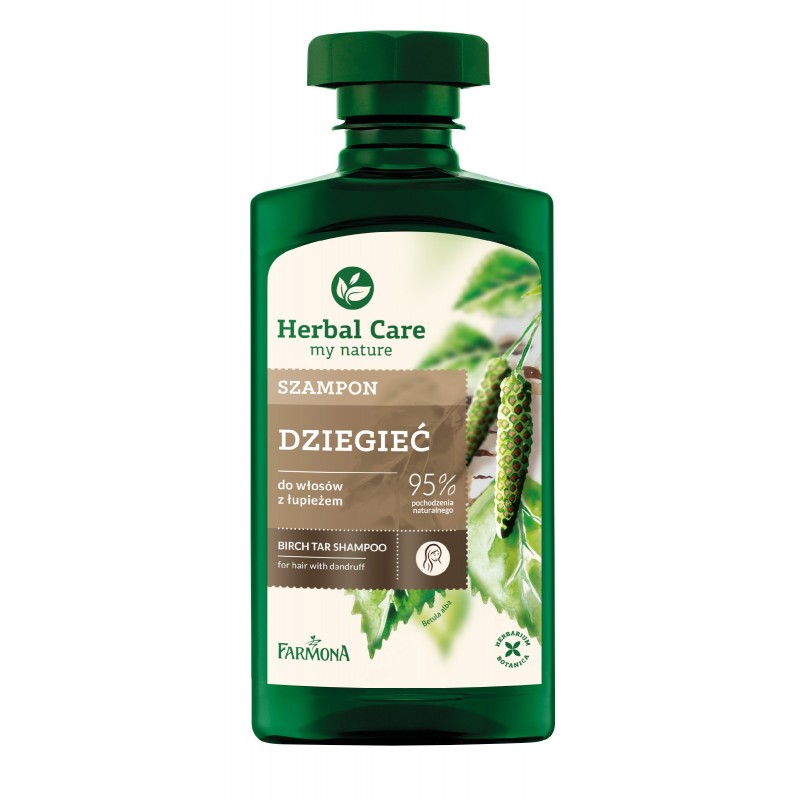 Farmona Herbal Care Szampon z dziegciem przeciwłupieżowy 330ml