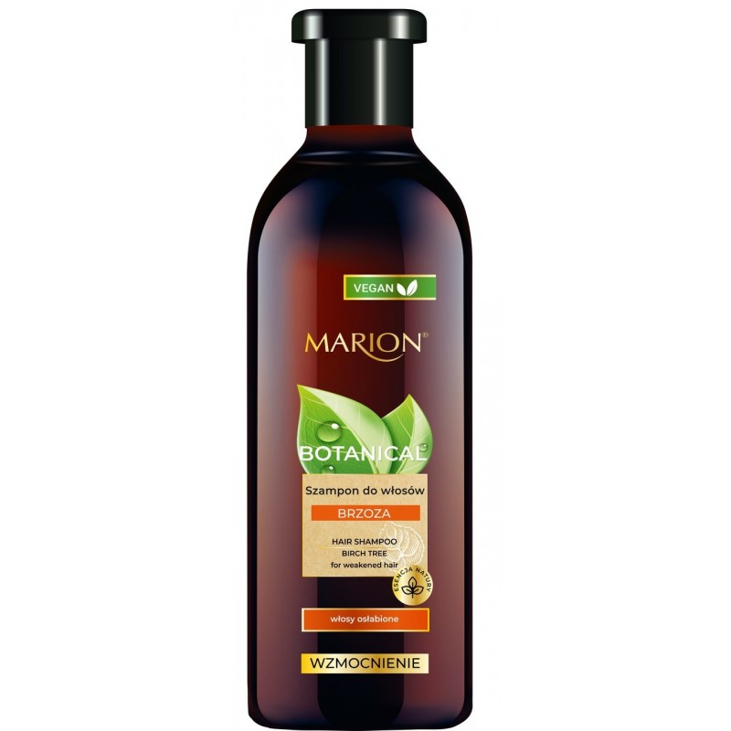 MARION Botanical Szampon do włosów wzmacniający - Brzoza 400 ml