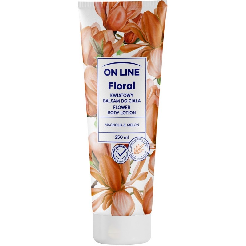 ON LINE Floral Kwiatowy balsam do ciała - Magnolia & Melon 250 ml