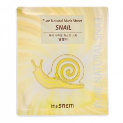 SAEM Natural Snail Maska w płachcie - Ślimak