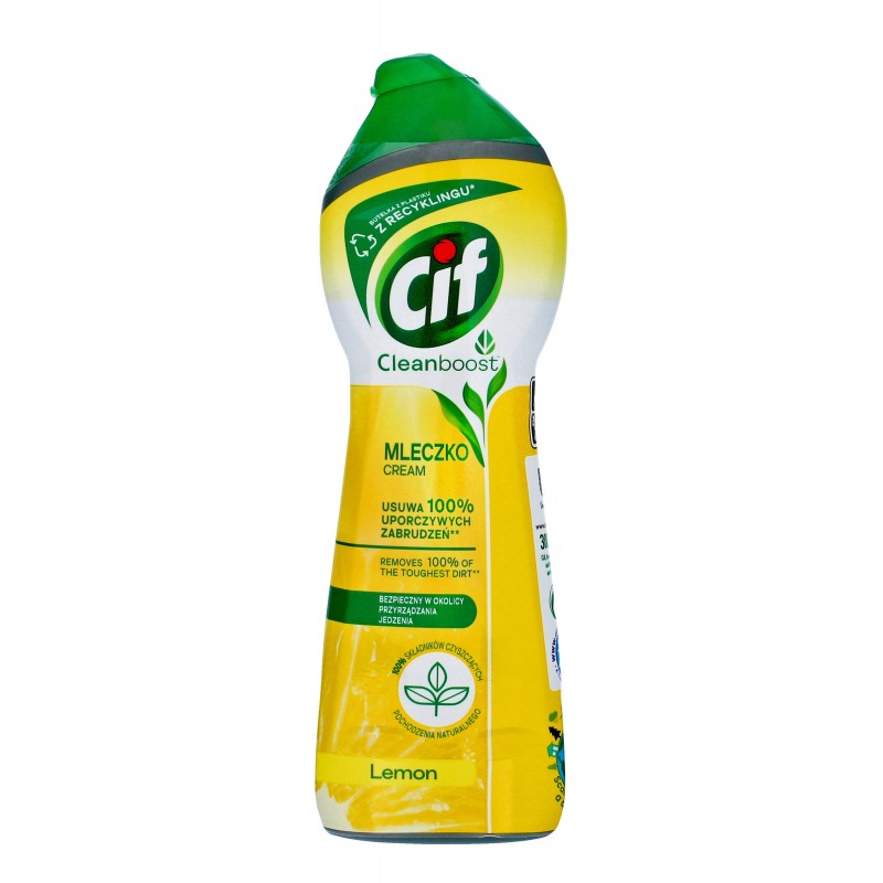 CIF Lemon Cream Mleczko do czyszczenia z mikrokryształkami  - 250ml