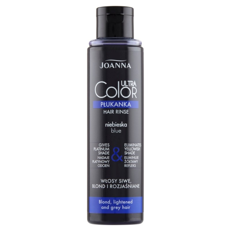 JOANNA Ultra Color Płukanka do włosów niebieska 150 ml