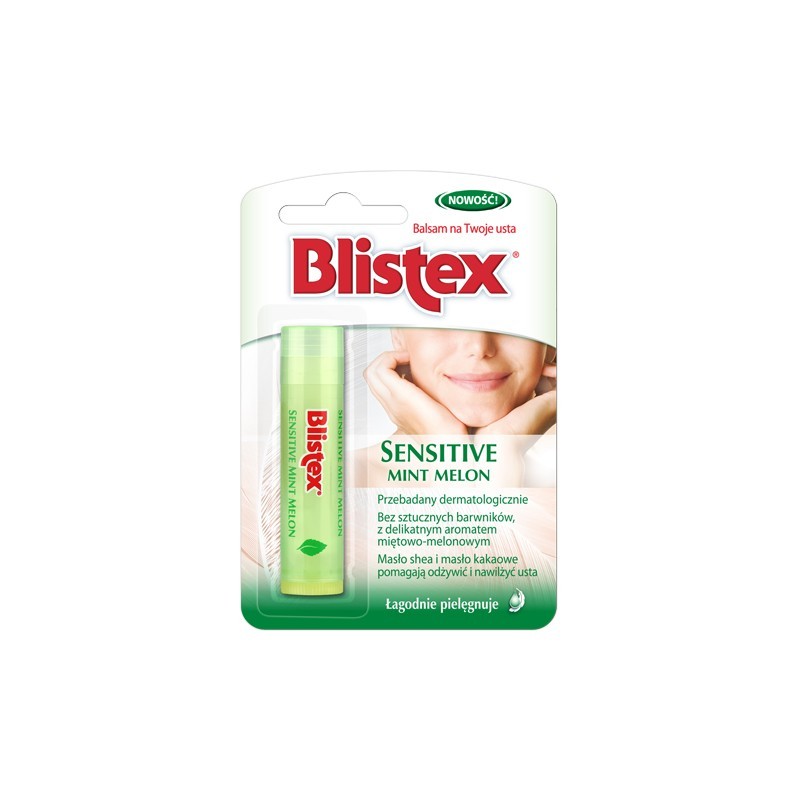 BLISTEX Pielęgnujący Balsam do ust Sensitive Mint Melon 4.25g