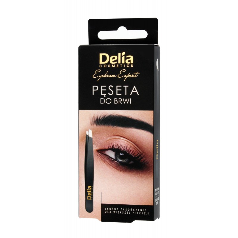 DELIA COSMETICS Eyebrow Expert Pęseta do brwi