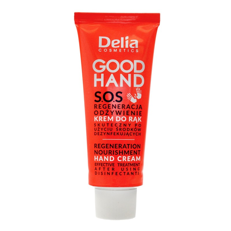 Delia Cosmetics Good Hand S.O.S Krem do rąk Regeneracja i Odżywienie  75ml