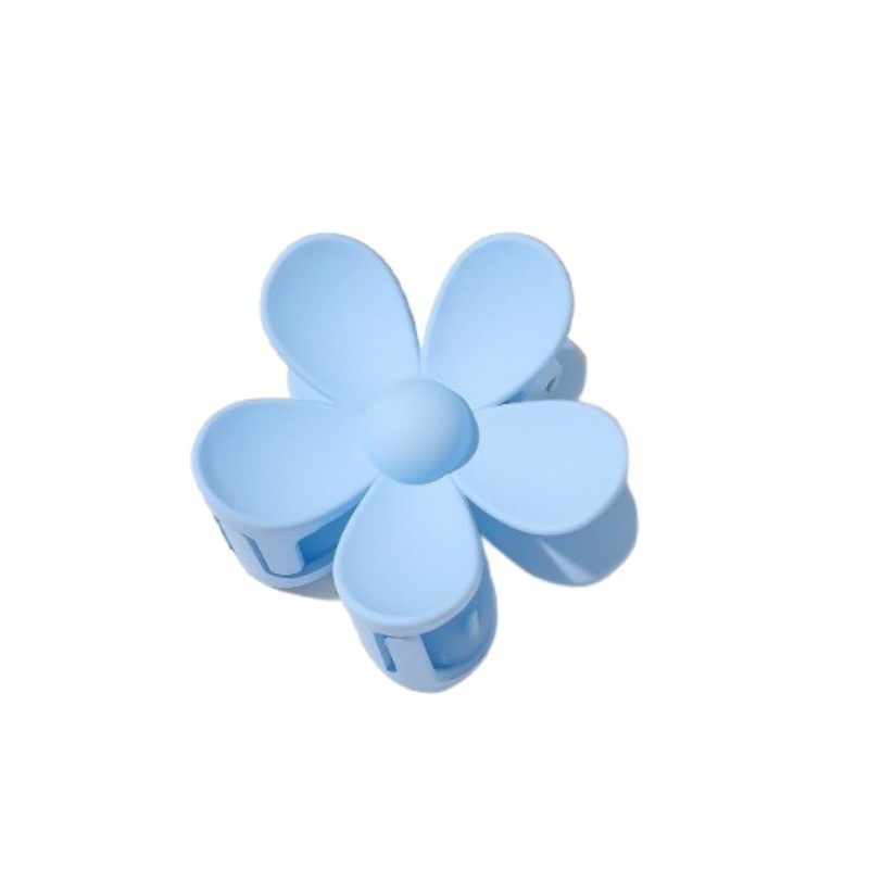 ECARLA Klamra do włosów  - Kwiatek niebieski SP195